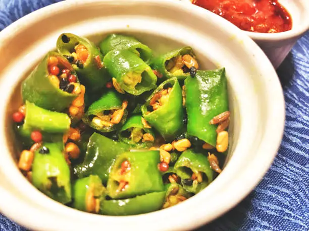Green Chilli Pickle